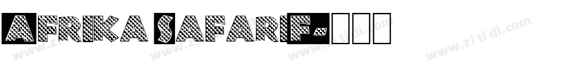 Afrika SafariF字体转换
